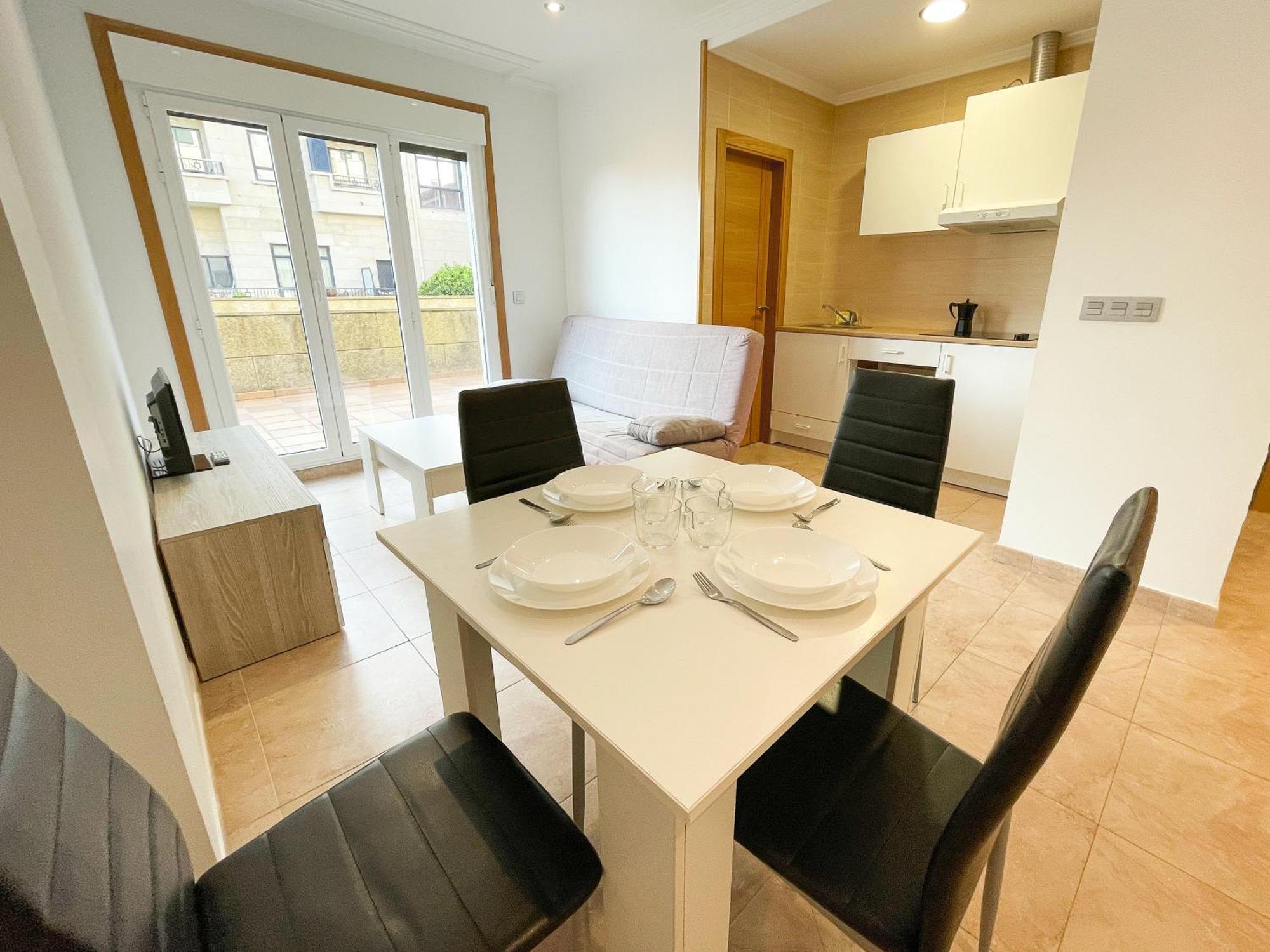 Apartamentos Revolta Sanxenxo 3000 莱沃尔塔 外观 照片